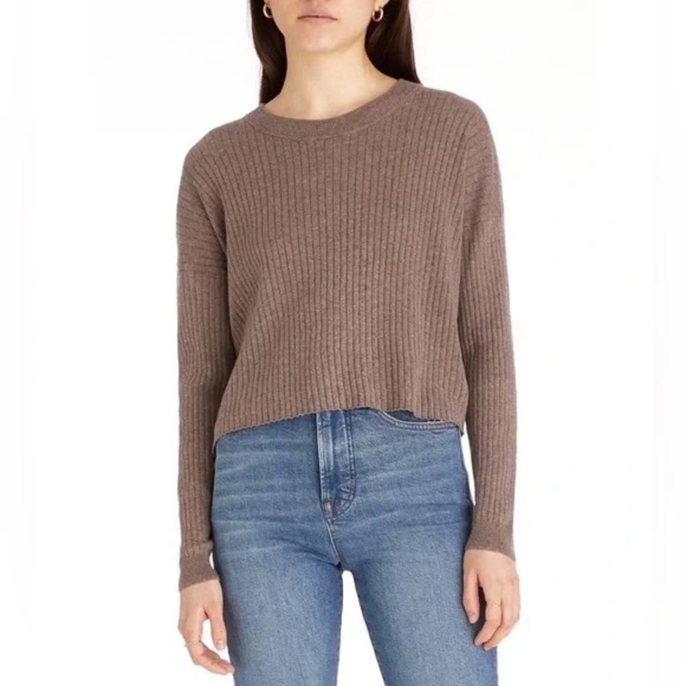 Madewell Donegal Lawson Crop Sweater